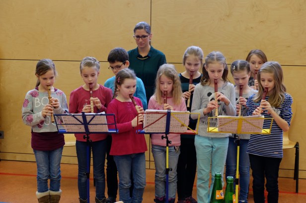 Jugendfrühstück 2016 Flötengruppe