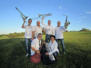 MCBrass beim Jubiläum des Musikverein Bilfingen
