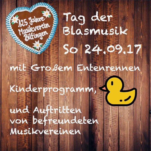 MV Bilfingen Tag der Blasmusik Festzelt 24.09.2017